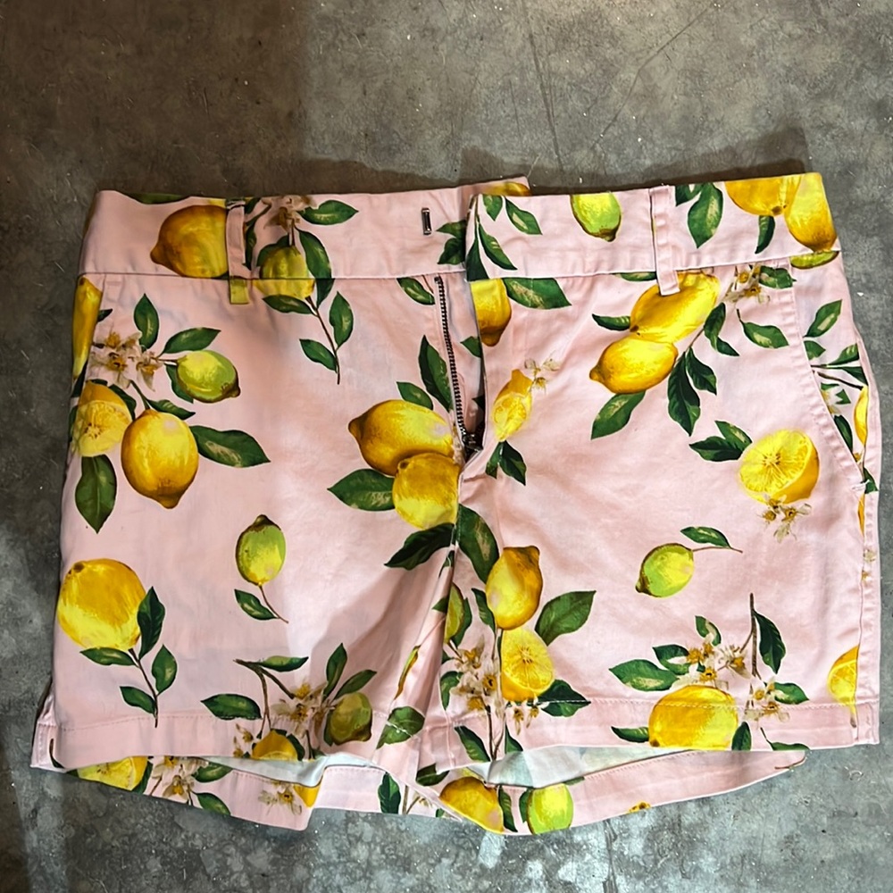 Lemon printed shorts